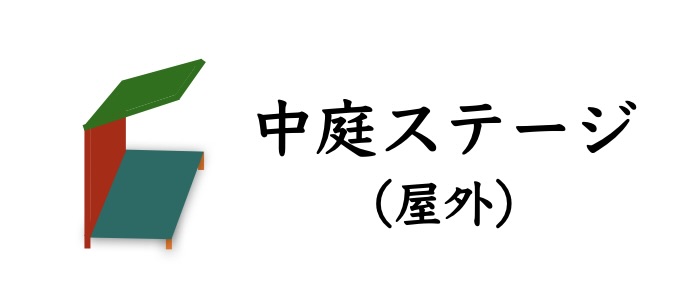 中庭ステージ